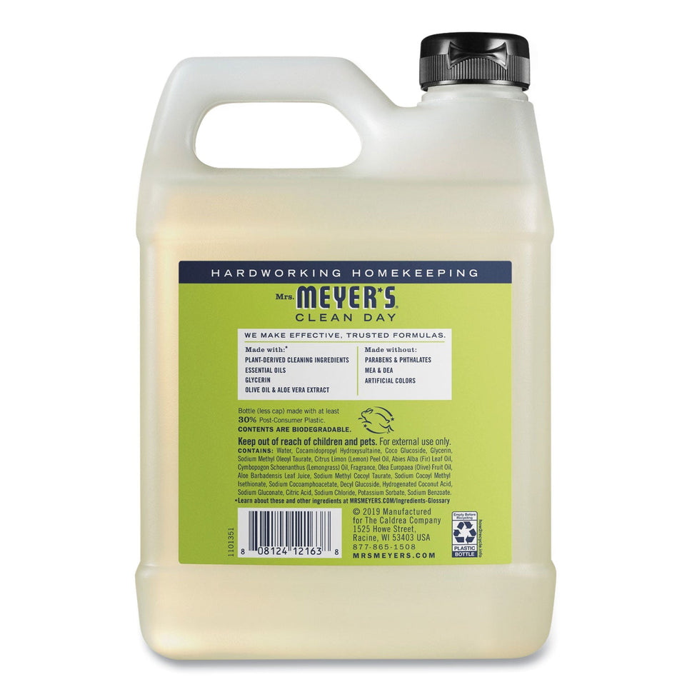 Clean Day Liquid Hand Soap, Lemon, 33 oz, 6/Carton OrdermeInc OrdermeInc