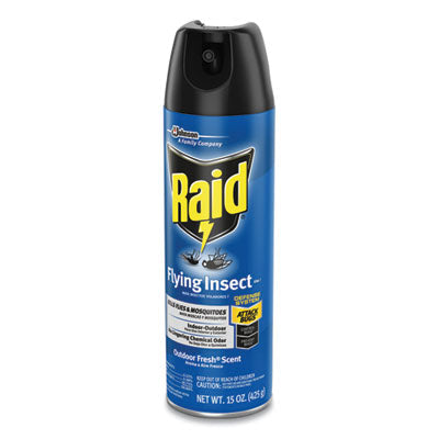 Raid® Flying Insect Killer, 15 oz Aerosol Spray, 12/Carton OrdermeInc OrdermeInc