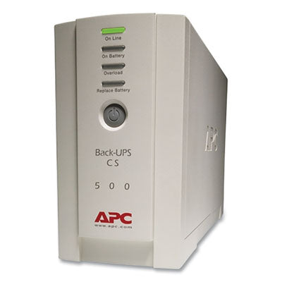 BK500 Back-UPS CS Battery Backup System, 6 Outlets, 500 VA, 480 J OrdermeInc OrdermeInc