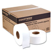 Jumbo 1-Ply Toilet Paper, Septic Safe, White, 3.5" x 2,000 ft, 12 Rolls/Carton OrdermeInc OrdermeInc