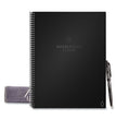 Fusion Smart Notebook, Seven Assorted Page Formats, Black Cover, (21) 11 x 8.5 Sheets - OrdermeInc