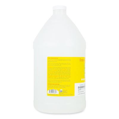 Disinfectant Cleaner, Lemon Scent, 128 oz Bottle, 4/Carton OrdermeInc OrdermeInc