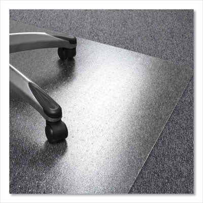 Cleartex Ultimat Polycarbonate Chair Mat for Low/Medium Pile Carpet, 48 x 79, Clear OrdermeInc OrdermeInc