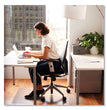 Cleartex Advantagemat Phthalate Free PVC Chair Mat for Hard Floors, 53 x 45, Clear OrdermeInc OrdermeInc