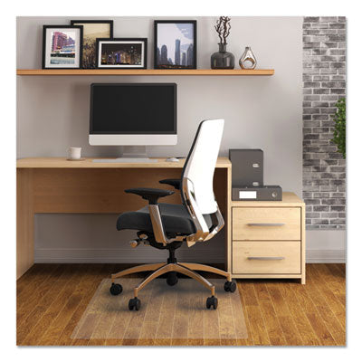 Cleartex Advantagemat Phthalate Free PVC Chair Mat for Hard Floors, 53 x 45, Clear OrdermeInc OrdermeInc