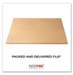 FLOORTEX Cleartex Advantagemat Phthalate Free PVC Chair Mat for Low Pile Carpet, 48 x 36, Clear