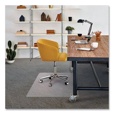 Cleartex Advantagemat Phthalate Free PVC Chair Mat for Low Pile Carpet, 53 x 45, Clear OrdermeInc OrdermeInc