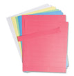 Data Card Replacement Sheet, 8.5 x 11 Sheets, Perforated at 1", Assorted, 10/Pack OrdermeInc OrdermeInc