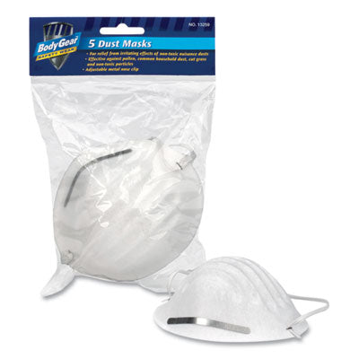 BodyGear Dust Mask, 5/Pack OrdermeInc OrdermeInc