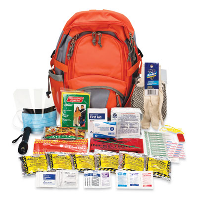 Emergency Preparedness First Aid Backpack, XL, 63 Pieces, Nylon Fabric OrdermeInc OrdermeInc
