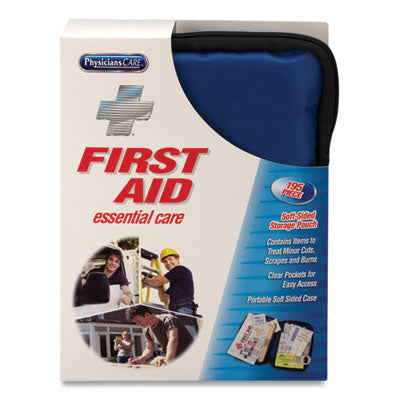 Soft-Sided First Aid Kit for up to 25 People, 195 Pieces, Soft Fabric Case OrdermeInc OrdermeInc