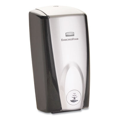 Rubbermaid® Commercial AutoFoam Touch-Free Dispenser, 1,100 mL, 5.2 x 5.25 x 10.9, Black/Chrome OrdermeInc OrdermeInc