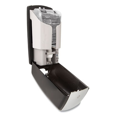 Rubbermaid® Commercial AutoFoam Touch-Free Dispenser, 1,100 mL, 5.2 x 5.25 x 10.9, Black/Chrome OrdermeInc OrdermeInc