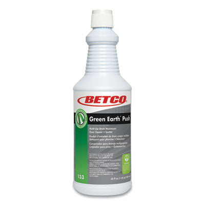 Green Earth Push Enzyme Multipurpose Cleaner, New Green Scent, 32 oz Bottle, 12/Carton OrdermeInc OrdermeInc