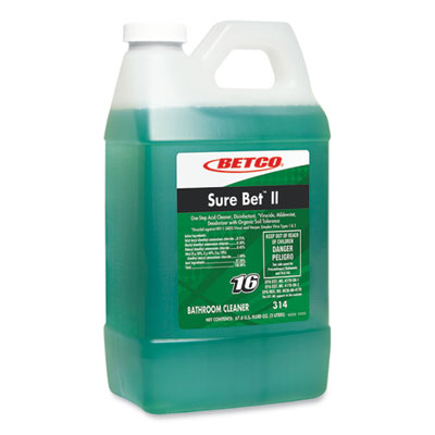 Sure Bet II Foaming Disinfectant, Citrus Scent, 67.6 oz Bottle, 4/Carton OrdermeInc OrdermeInc