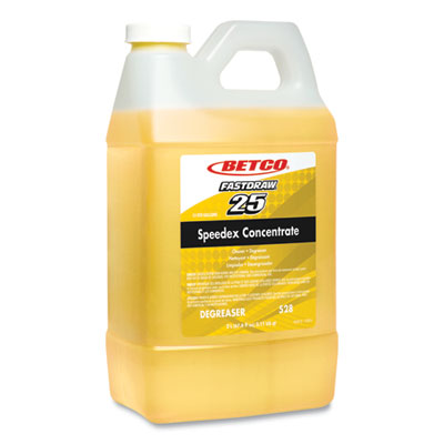Speedex FastDraw 25 Concentrate Heavy-Duty Degreaser, Lemon Scent, 67.6 oz Bottle, 4/Carton OrdermeInc OrdermeInc
