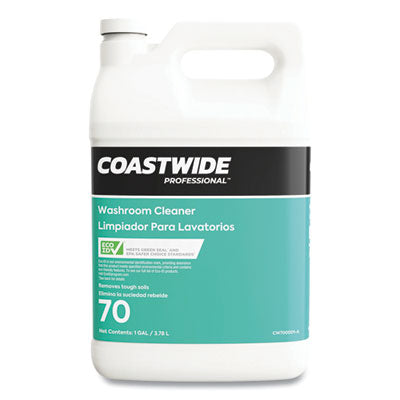 Washroom Cleaner 70 Eco-ID Concentrate, Fresh Citrus Scent, 3.78 L Bottle, 4/Carton OrdermeInc OrdermeInc