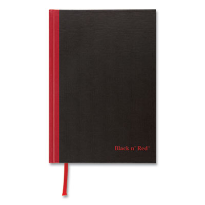 Hardcover Casebound Notebooks, SCRIBZEE Compatible, 1-Subject, Wide/Legal Rule, Black Cover, (96) 9.75 x 6.75 Sheets OrdermeInc OrdermeInc