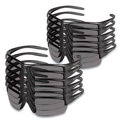 KleenGuard™ Equalizer Safety Glasses, Gunmetal Frame, Smoke Lens, 12/Box - OrdermeInc