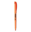 BIC CORP. Brite Liner Highlighter, Fluorescent Orange Ink, Chisel Tip, Orange/Black Barrel, Dozen