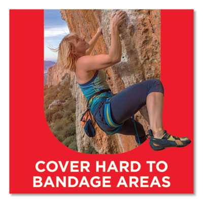 BAND-AID® Sheer/Wet Adhesive Bandages, Assorted Sizes, 280/Box OrdermeInc OrdermeInc