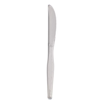 Heavyweight Polystyrene Cutlery, Knives, Clear, 1,000/Carton OrdermeInc OrdermeInc