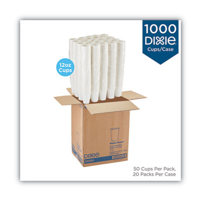 PerfecTouch Hot/Cold Cups, 12 oz, White, 50/Bag, 20 Bags/Carton OrdermeInc OrdermeInc