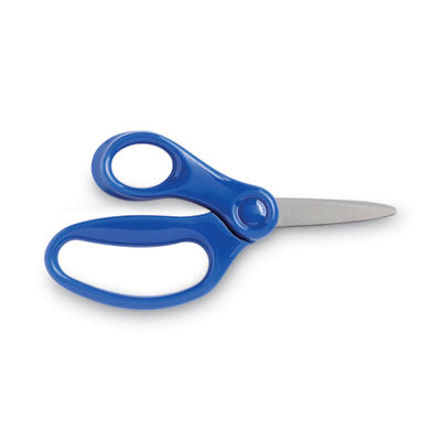 Kids Scissors, Pointed Tip, 5" Long, 1.75" Cut Length, Straight Handles, Randomly Assorted Colors OrdermeInc OrdermeInc