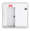 Glow-in-the-Dark Safety Sign, Exit, 12 x 8, Red OrdermeInc OrdermeInc