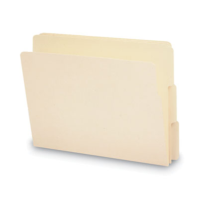 Heavyweight Manila End Tab Folders, 9" High Front, 1/3-Cut Tabs: Assorted, Letter, 0.75" Expansion, Manila, 100/Box OrdermeInc OrdermeInc