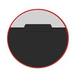 Interior File Folders, 1/3-Cut Tabs: Assorted, Letter Size, 0.75" Expansion, Black/Gray, 100/Box OrdermeInc OrdermeInc
