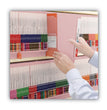 Shelf-Master Reinforced End Tab Colored Folders, Straight Tabs, Letter Size, 0.75" Expansion, Pink, 100/Box OrdermeInc OrdermeInc