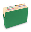 Colored File Pockets, 1.75" Expansion, Letter Size, Green OrdermeInc OrdermeInc