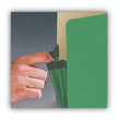 Colored File Pockets, 1.75" Expansion, Letter Size, Green OrdermeInc OrdermeInc