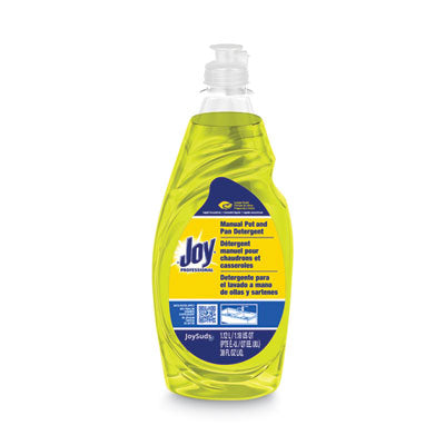 JOYSUDS, LLC. Dishwashing Liquid, Lemon Scent, 38 oz Bottle, 8/Carton - OrdermeInc