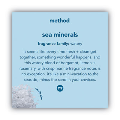 Method® Foaming Hand Wash, Sea Minerals, 10 oz Pump Bottle, 6/Carton OrdermeInc OrdermeInc