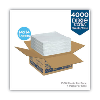 All-Purpose Food Wrap, Dry Wax Paper, 14 x 14, White, 1,000/Carton OrdermeInc OrdermeInc