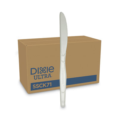 SmartStock Plastic Cutlery Refill, Knife, Natural, 40/Pack, 24 Packs/Carton OrdermeInc OrdermeInc