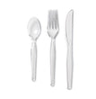 Cutlery Keeper Tray with Clear Plastic Utensils: 600 Forks, 600 Knives, 600 Spoons OrdermeInc OrdermeInc