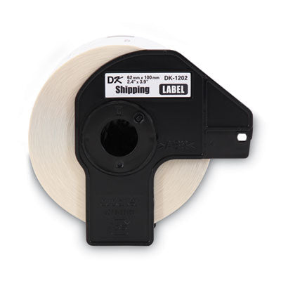 Die-Cut Shipping Labels, 2.4" x 3.9", White, 300 Labels/Roll OrdermeInc OrdermeInc