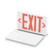 LED Exit Sign, Polycarbonate, 12.25 x 2.5 x 8.75, White OrdermeInc OrdermeInc