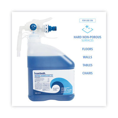 PDC Neutral Disinfectant, Floral Scent, 3 Liter Bottle, 2/Carton OrdermeInc OrdermeInc