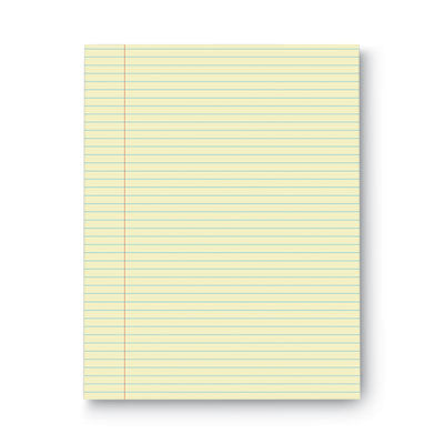 Glue Top Pads, Narrow Rule, 50 Canary-Yellow 8.5 x 11 Sheets, Dozen OrdermeInc OrdermeInc