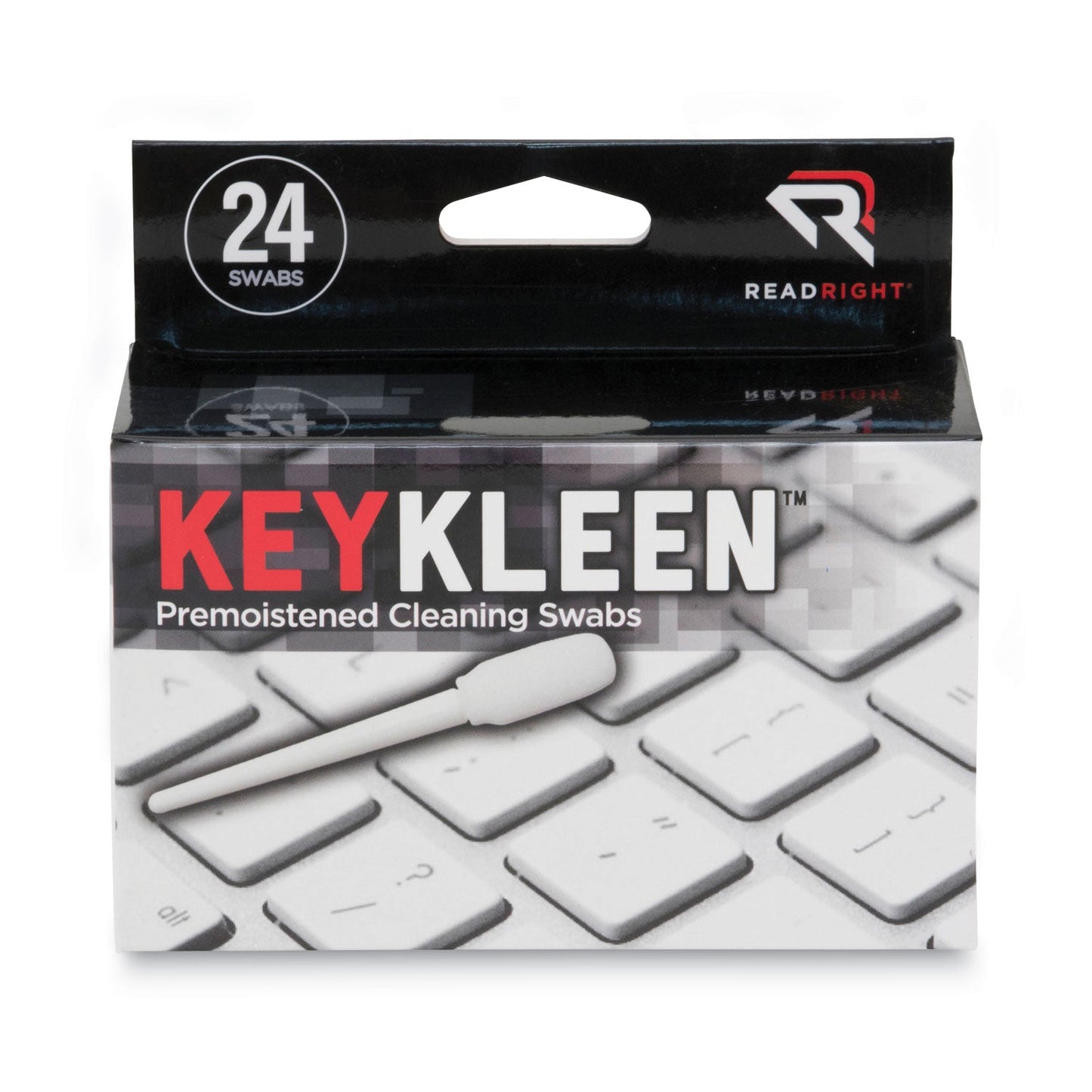 KeyKleen Premoistened Cleaning Swabs, 24/Box - OrderMe