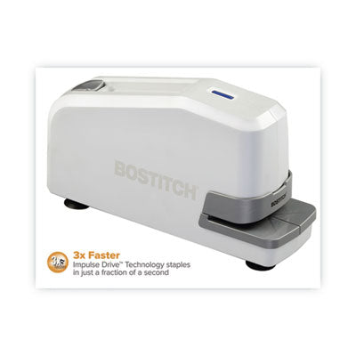 Bostitch® Impulse 30 Electric Stapler, 30-Sheet Capacity, White OrdermeInc OrdermeInc