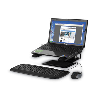Kensington® Adjustable Laptop Stand, 10" x 12.5" x 3" to 7", Black, Supports 7 lbs OrdermeInc OrdermeInc