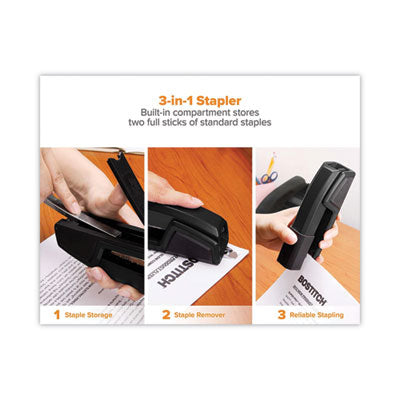 Bostitch® Epic Stapler, 25-Sheet Capacity, Black OrdermeInc OrdermeInc