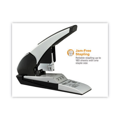 Auto 180 Xtreme Duty Automatic Stapler, 180-Sheet Capacity, Silver/Black OrdermeInc OrdermeInc