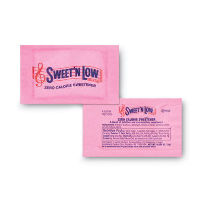 Zero Calorie Sweetener, 1 g Packet, 400 Packet/Box, 4 Box/Carton OrdermeInc OrdermeInc