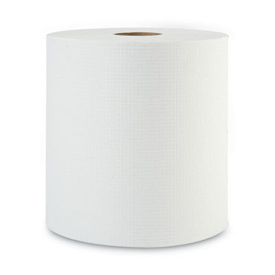 Boardwalk® Hardwound Paper Towels, 1-Ply, 8" x 800 ft, White, 6 Rolls/Carton OrdermeInc OrdermeInc